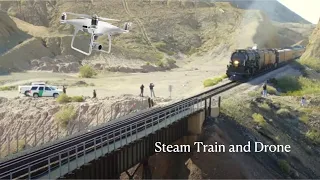 Big Boy 4014 in El Paso, Texas with Drone Footage #stayhome #withme