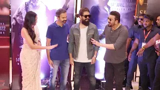 GRAND Entrys Of Rocking Star Yash, Sanjay Dutt, Srinidhi,Raveena Tandon At KGF Chapter 2 Hindi Launh