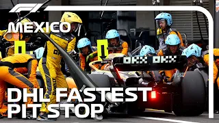 Ricciardo's Rapid Sub 2-Second Stop | Fastest Pit Stop | 2022 Mexico City Grand Prix | DHL