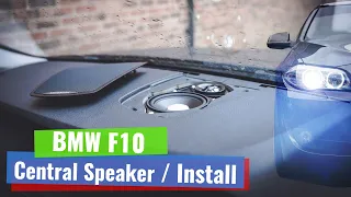 How to install Central Dash harman kardon speakers to BMW F10 - Step by Step