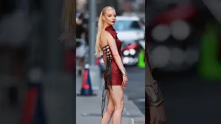 Anya Taylor-Joy in a Red Corset That Turned Heads in NYC 💃