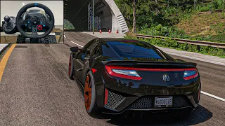 Forza Horizon 5 - Acura NSX | Logitech G29 Steering Wheel Gameplay