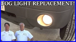 How to Replace Fog Light Bulb Ford Escape 2001-2007