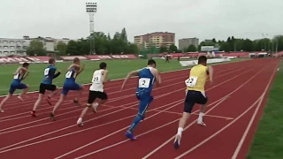 100m Men, EXTRA – Lutsk 2017 (International Athletics U20 Match Meeting)