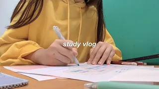 🌻a productive study vlog | pharmacy student 🐝 ft CZUR