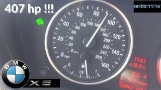 BMW X5 50i E70 2012 Acceleration 0-100 km/h & 0-200 km/h Amazing exhaust sound on the highway