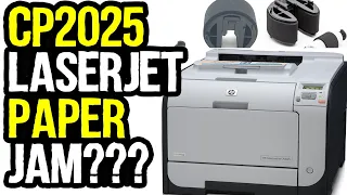 How to Fix Paper Jam Problem in HP Color LaserJet CP2025