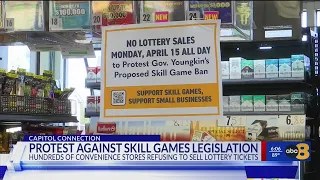 Small business owners pause lottery sales to protest Youngkin’s changes to a bill meant to legalize