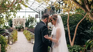 Megan & Andrew - "Butterflies" emotional wedding at Planterra