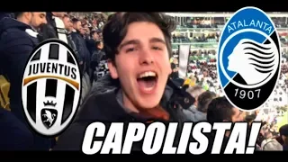 JUVENTUS 2-0 ATALANTA | REACTION dall'ALLIANZ STADIUM dei TIFOSI JUVENTINI HD! [CAPOLISTAA!]