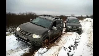 Доедет ли PAJERO SPORT Сток до ШАРА в Дубне?! / Overshtag4x4