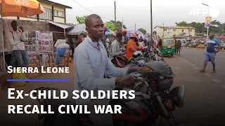 Former child soldiers remember Sierra Leone's brutal civil war 20 years on | AFP