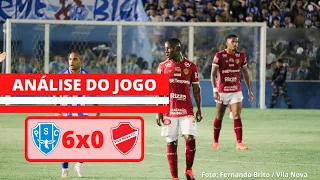 ANÁLISE DO JOGO: Paysandu 6x0 Vila Nova