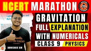 Class 9 Gravitation Full NCERT Explanation with Problems | CBSE Class 9 Science Physics Chapter-10