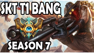 SKT T1 Bang JHIN vs JINX ADC Ranked Challenger Korea