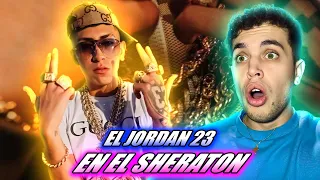 (REACCIÓN ¿con LA PRIMA?) EL JORDAN 23 - SHERATON - PROD BY BIGCVYU (OFFICIAL VIDEO)
