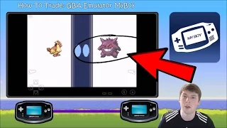 How To Trade Pokemon In GBA Emulator MyBoy Leaf Green and Fire Red Example