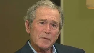 President George W. Bush on life after the White House