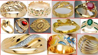 💯Latest & Trendy Top 100+😘 Latest Gold Rings 💍 Designs🥰 2023 For Women 🔥|| Stylishly Yours