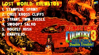 Donkey Kong Country 3 (SNES) (105%) (8|9) / Lost World: Krematoa [4:3/FHD@60]