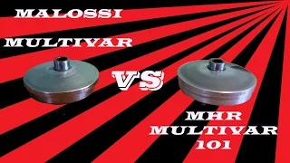 Confronto tra Malossi Multivar e MHR Multivar 101 -cosa cambia?-