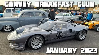 Classic Car Breakfast Club - Canvey Island - January 2024
