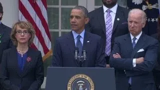 Raw video: Obama on Senate rejecting gun measure