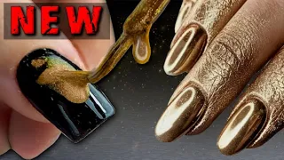 🔥NEW! LIQUID NAILS! 😱 ALCOHOL manicure?! problems with manicure. How to make mirror nails?nails art