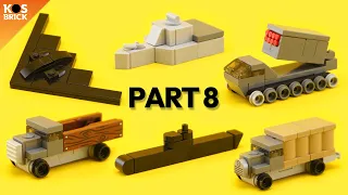 Lego Military Mini Vehicles - Part 8 (Tutorial)