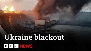 Ukraine: Millions without power after wave of Russian strikes | BBC News
