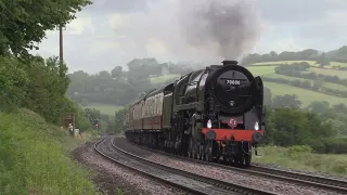 The Welsh Marches Whistler with 70000 Britannia - 8th June 2022