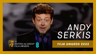 Andy Serkis presents a BAFTA. Or is it Brad Pitt? | EE BAFTA