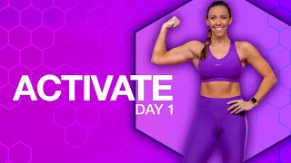 30 Minute Full Body HIIT Sweat Workout | ACTIVATE - Day 1