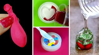 17 MOST Amazing DIY Ideas from Epoxy resin / Fancy resin ideas