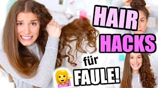 HAIR HACKS für faule Leute mit nervigen Haaren! ♡ BarbieLovesLipsticks