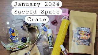 Sacred Space Crate - Witch's Brew - January 2024 Unboxing