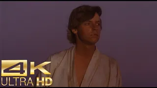Binary Sunset Scene [4k UltraHD] - Star Wars: A New Hope (Force Theme)