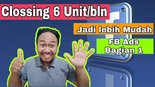 facebook ads tutorial untuk pemula | Rahasia clossing property | Part 1