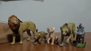Disney The Lion King (2019) 5 Piece Collectable Figure Set Review🦁👑⛰️☀️