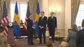 Deposition of Sweden’s instrument of accession and Press briefing