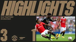 HIGHLIGHTS | Manchester United vs Arsenal (3-1) | Our winning run comes to an end