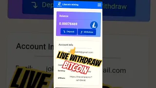 Free Litecoin Miner😘 100% Legit Website☺ Link In The Comments + Description :) #earning #earningapp