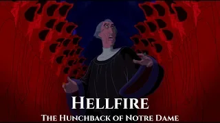 The Hunchback of Notre Dame - Hellfire (Multilanguage, русские субтитры)