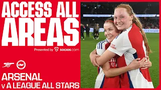 Russo scores and Young Gunners shine ✨ | ACCESS ALL AREAS | Arsenal vs A League All Stars (1-0)