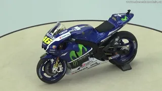 Yamaha YZR M1 No 46 V Rossi Testbike 2016 Minichamps 1:18