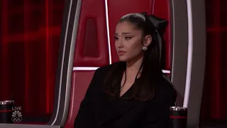Ariana Grande gets emotional as Ryleigh is up for Elimination | The Voice