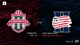 Toronto FC II vs. New England Revolution II: October 8, 2021