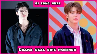 Meen Nichakoon and Ping Krittanun (Ai Long Nhai) thai bl drama real life partner biography of 2023