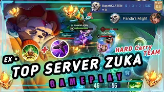 AOV : Top Zuka Gameplay Hard Carry Team - ARENA OF VALOR