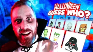 GIANT GUESS WHO Board Game! (Halloween Villains Edition) KIDCITY